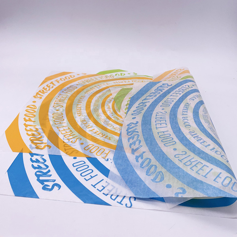 Waterproof wrapping tissue food picnic paper Wrapping Paper Manufacturers