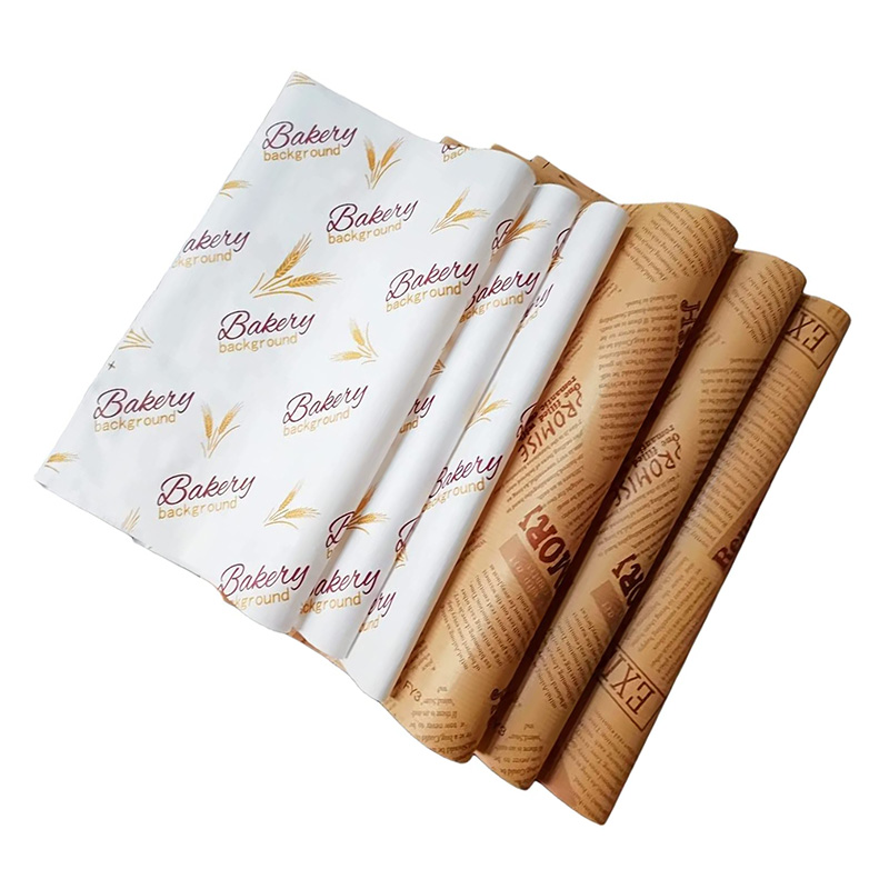 Waterproof wrapping tissue food picnic paper Wrapping Paper Manufacturers
