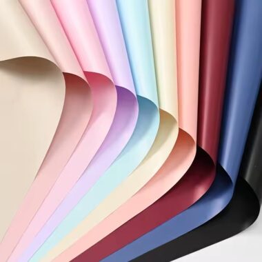 Multi-scene premium flower wrapping paper in sheets and rolls