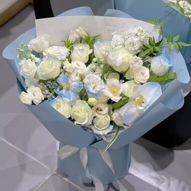 Multi-scene premium flower wrapping paper in sheets and rolls