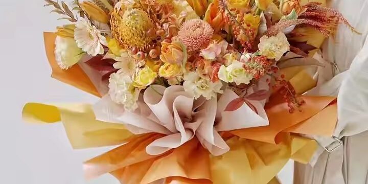 Top-selling floral wrapping paper for professional florists