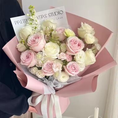 Luxury waterproof flower wrapping paper in rolls and sheets