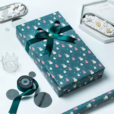 Personalized stylish custom printed gift wrapping paper