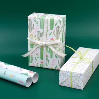 Personalized stylish custom printed gift wrapping paper
