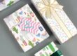 Personalized stylish custom printed gift wrapping paper
