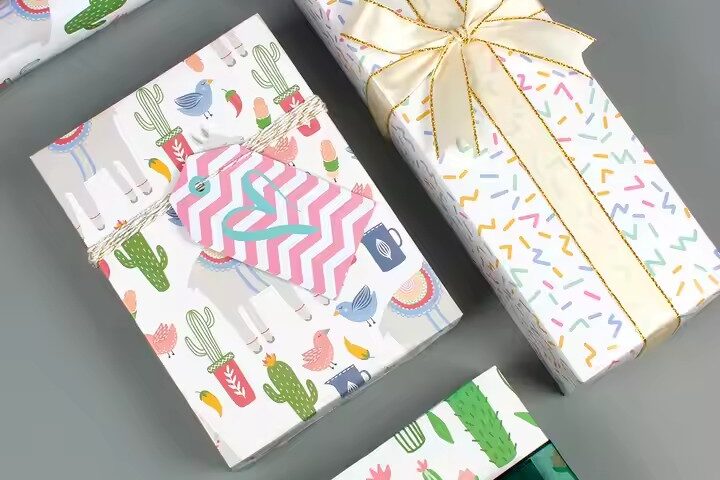 Fashion Design Gift Wrapping Paper – Custom Printed & Wholesale (5) Personalized stylish custom printed gift wrapping paper
