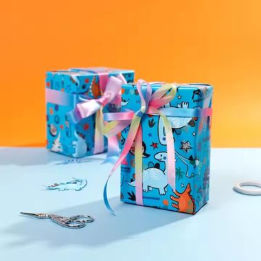 Custom luxury gift wrapping paper with elegant finishes