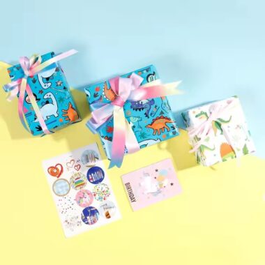 Custom luxury gift wrapping paper with elegant finishes