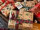 Custom luxury kraft paper Christmas wrapping paper with festive designs