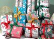 Luxury double-sided Christmas wrapping paper in custom sizes