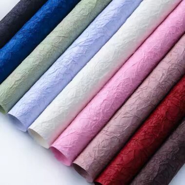 Eco-friendly stone texture flower wrapping paper roll