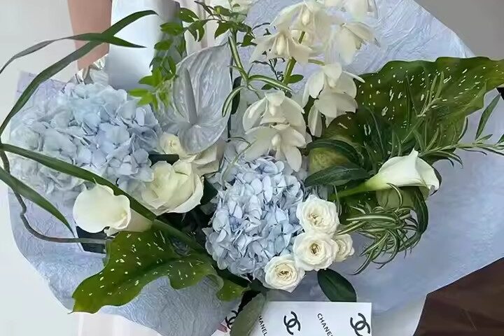 Eco-friendly stone texture flower wrapping paper roll