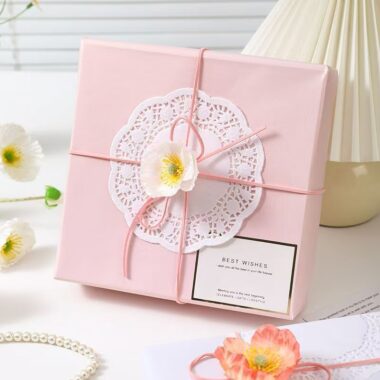 Fresh solid color premium wrapping paper for gifts