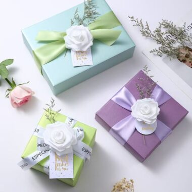 Fresh solid color premium wrapping paper for gifts