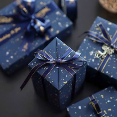 Large thick decorative birthday wrapping paper for gifts