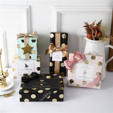 Luxury foil stamping wrapping paper with metallic shine