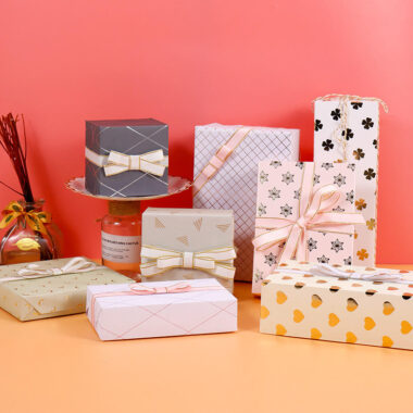 Luxury metallic foil high quality wrapping paper