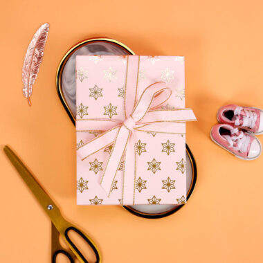 Luxury metallic foil high quality wrapping paper