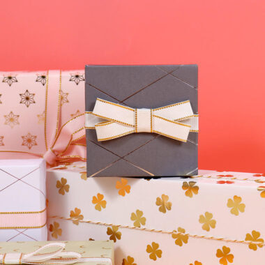 Luxury metallic foil high quality wrapping paper