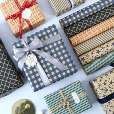 Premium elegant decorative wrapping paper for gifts