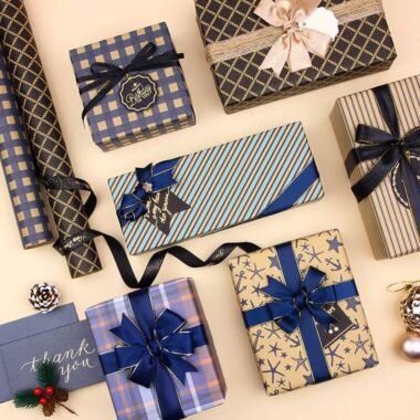 Premium elegant decorative wrapping paper for gifts