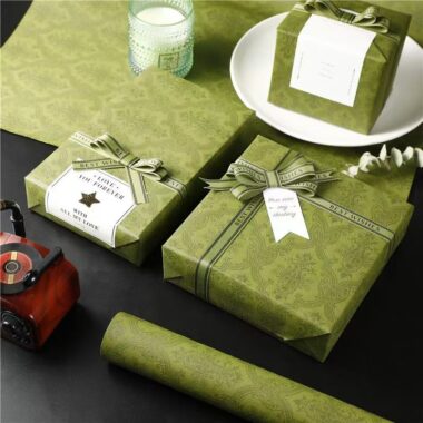 Thick premium holiday and birthday decorative wrapping paper