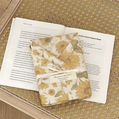 Thick sunflower kraft wrapping paper for floral gift packaging