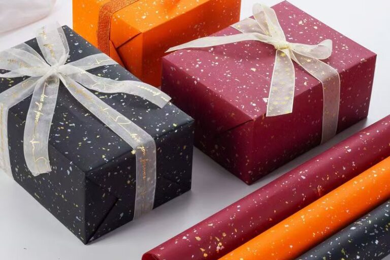 Vintage extra large holiday decorative wrapping paper