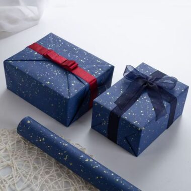 Vintage extra large holiday decorative wrapping paper