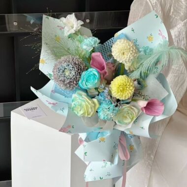 Waterproof floral wrapping paper for professional florists