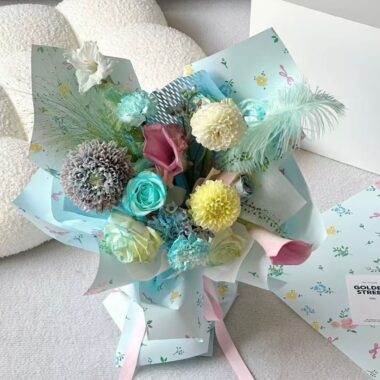 Waterproof floral wrapping paper for professional florists