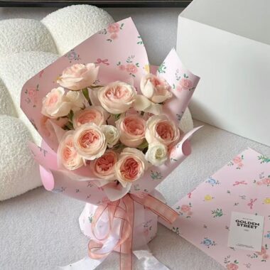 Waterproof floral wrapping paper for professional florists