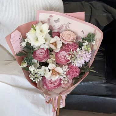 European floral pattern flower shop wrapping paper sheets