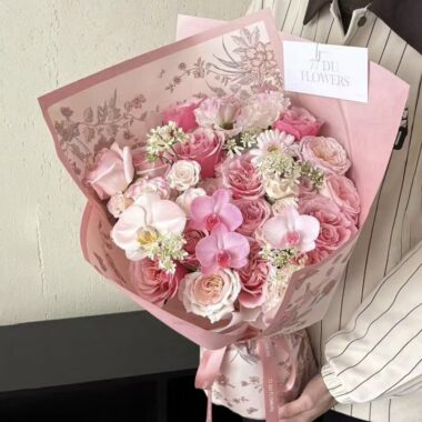 European floral pattern flower shop wrapping paper sheets