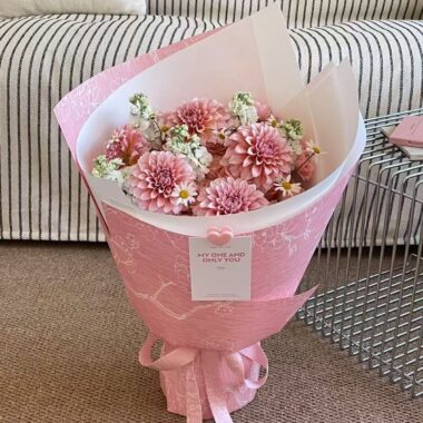 Premium vintage floral style flower wrapping paper sheets