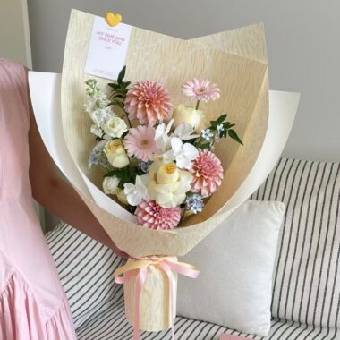 Premium vintage floral style flower wrapping paper sheets