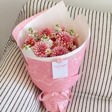 Premium vintage floral style flower wrapping paper sheets