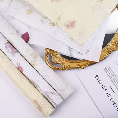 3D petal thick DIY flower wrapping paper for bouquets