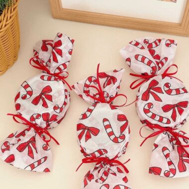 Cute decorative Christmas wrapping paper for holiday gifts