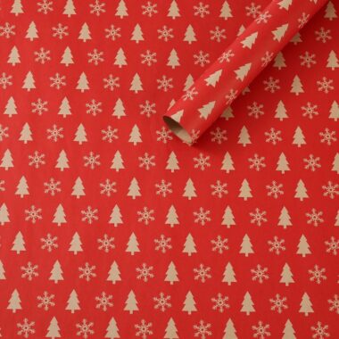 Extra large thick Christmas wrapping paper for holiday gifts