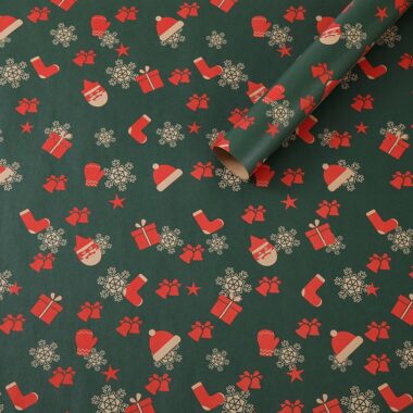 Extra large thick Christmas wrapping paper for holiday gifts