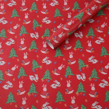 Extra large thick Christmas wrapping paper for holiday gifts