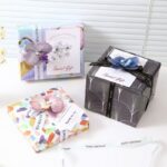 Gold foil luxury large size decorative gift wrapping paper