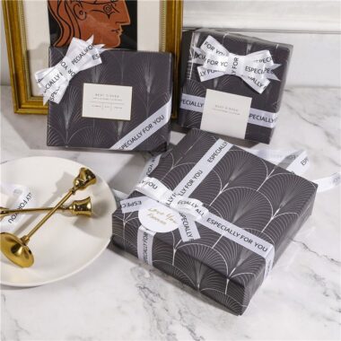 Gold foil luxury large size decorative gift wrapping paper
