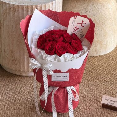 Hand torn petal thick kraft 3D flower wrapping paper