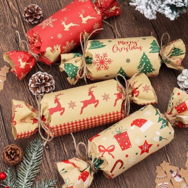 Premium Christmas wrapping paper for luxury gift packaging