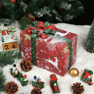 Premium holiday Christmas wrapping paper for luxury gifts