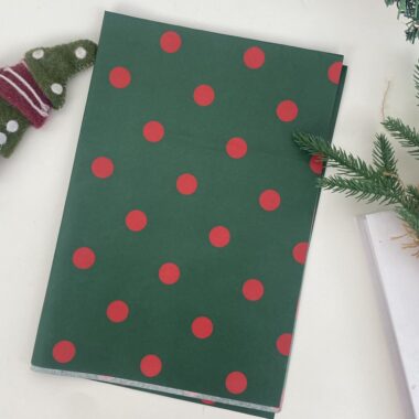 Premium thick Christmas wrapping paper with festive atmosphere