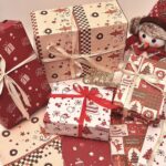 Thick premium Christmas wrapping paper for luxury gifts