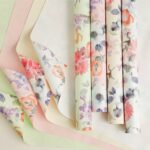 Ink floral waterproof flower wrapping paper for bouquets